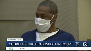 Church's Chicken shooting suspect appears in court