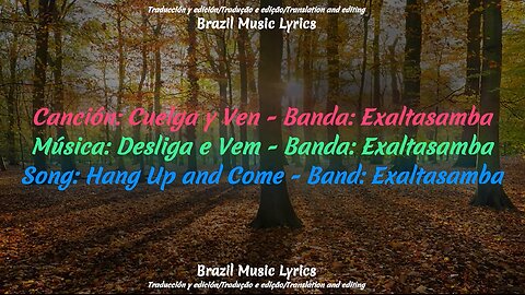 Brazilian Music: Hang Up and Come - Band: Exaltasamba