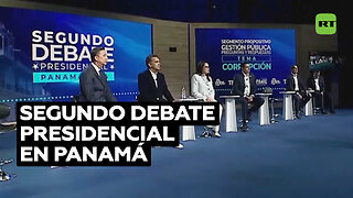 Ausencia y cuestionamientos marcan segundo debate presidencial en Panamá