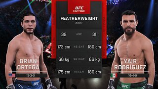 Brian Ortega Vs Yair Rodriguez UFC Fight Night Mexico City Featherweight Prediction