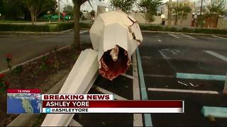 Steeple blown off Winter Haven church