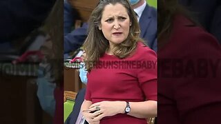 Freeland Laughing At Lower Class Canadians #shorts
