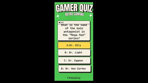 Retro Gaming Quiz Part 2