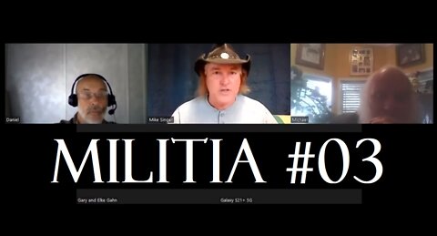 National Militia Zoom Meeting - #03: Organizing The Militia