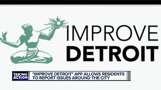 Improve Detroit app allows residents to report issues around the city