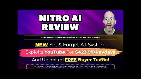 NITRO AI review + bonuses #nitro #ai how upload bonuses in warriorplus nitro review #nitroaireview 😃