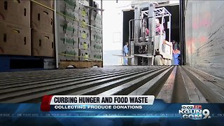Organization works to curb hunger and food waste by getting to produce before the landfill