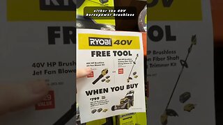In-Store RYOBI 40V OPE Deal At Home Depot To Look Out For!