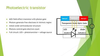 Photoelectric Transistor