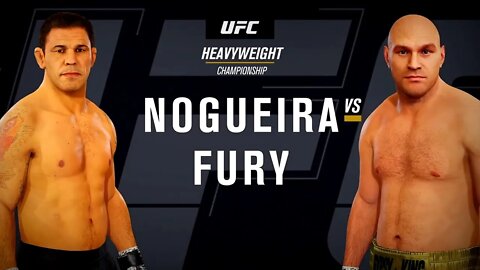 EA Sports UFC 4 Gameplay Tyson Fury vs Minotauro Nogueira