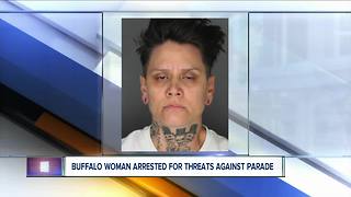 Buffalo woman arrested for alleged Pride Parade threats