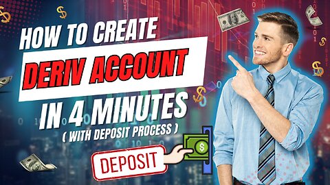 How to create Deriv account in 4 minuets | HussitsFx