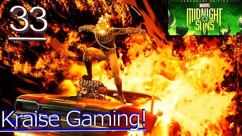 Ep:33: Last Man Standing Ghost Rider! - Marvel's Midnight Suns - Dark Playthrough - By Kraise Gaming