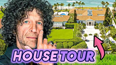 Howard Stern | House Tour 2020 | $100 Million Hamptons, New York, Palm Beach Mansions