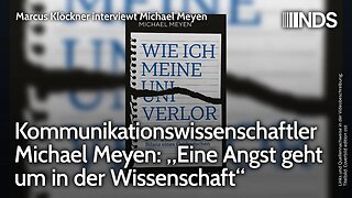 Kommunikationswissenschaftler Michael Meyen: „Eine Angst geht um in der Wissenschaft“ | NDS-Podcast