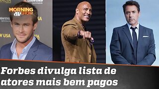 O ator mais bem pago do mundo é...