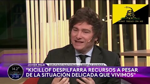 2022 09 22 Javier Milei “El régimen laboral argentino es un desastre”