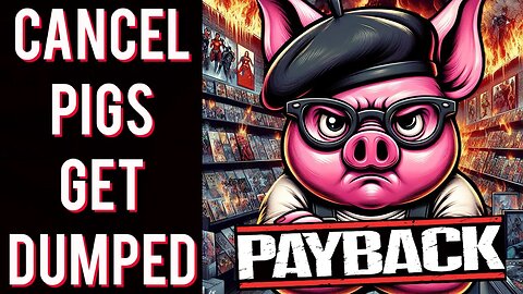 CANCEL PIG BOYCOTT! Comic Shops DUMPING woke Marvel and DC artists after massive MELTDOWN?!