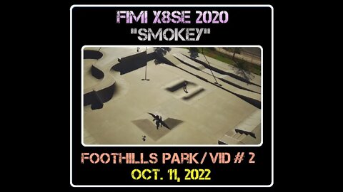 Fimi X8 SE 2020 Drone "Smokey" - Foothills Park - 10/11/22 - Video #2