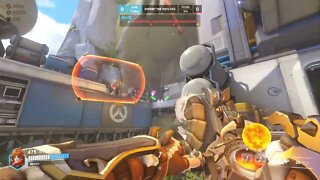 Why does this still happen in Overwatch 2? Getting spawn trapped TWICE! Zarya Ranked Tank Placements