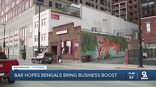 Local bars hope for increase in business with limited number of Bengals fans back in the stadium