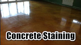 Concrete Staining How To