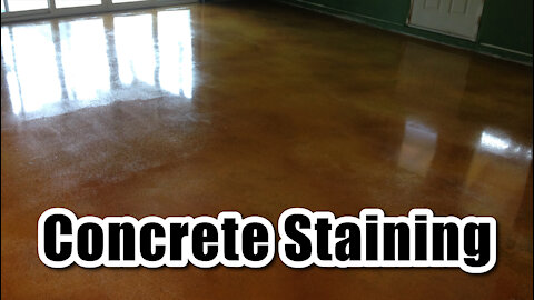 Concrete Staining How To
