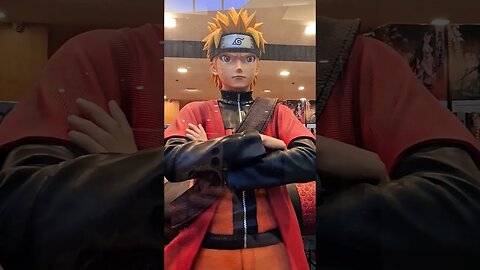 THIS LIFE SIZED NARUTO IS SO COOL #anime