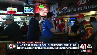 KC Restaurant sells burgers for $1.69