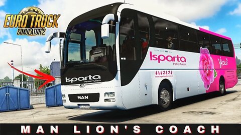 ETS2 | AMAZING driving experience with MAN LION'S COACH