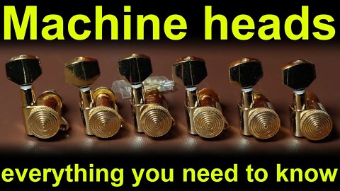 guitar machine heads and everything you need to know about guitar tuners