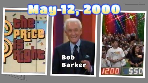 Bob Barker | The Price Is Right (5-12-2000) | Full Episode | Game Shows
