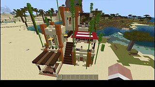 How to Build a Fancy, 3 Story Desert House in Minecraft