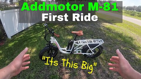 Cargo eBike Ride | FIRST LOOK ADDMOTOR M-81