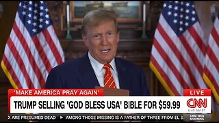 'Make America pray again': Trump enters the market with Bible sales