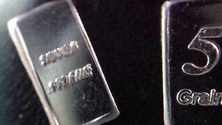 The Smallest Silver Bars You'll Ever See