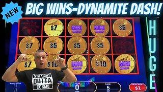 💥All Aboard Dynamite Dash Slot Machine Jackpot!💥