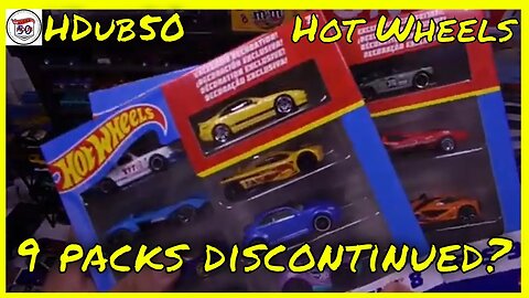 Did Hot Wheels Discontinue The 9 Car Multipack?