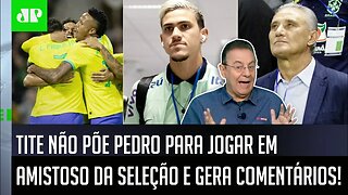 "O Tite NÃO PÔS o Pedro no jogo da Seleção? Gente, NÃO..." Flavio Prado DISPARA após Brasil x Gana!