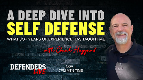 A Deep Dive Into Self Defense with Chuck Haggard | What 30+ Years of Experience Has Taught Me