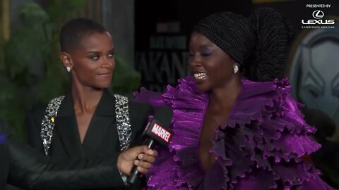 Danai Gurira and Letitia Wright On The Strong Black Women In Black Panther Wakanda Forever