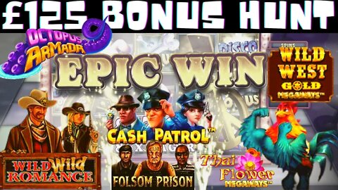 £125 LOW STAKES BONUS HUNT Big Bass Bonanza, Disco Dawgs, Cash Patrol, Rocco Gallo, Folsom Prison +