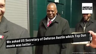 We asked US Sec. Defense Austin which Top Gun movie was better