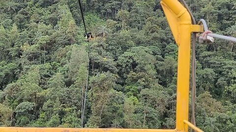 Taking A Cable Car Across The Mountains In Mindo, Ecuador 2023 Video 7