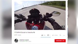Video appears to show bikers topping 100 miles per hour or more on Tampa roads