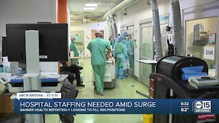 How much extra staffing does Arizona's hospitals need amid COVID-19 pandemic?