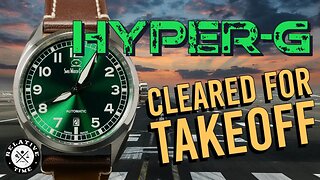 Amazing Finish, Great Lume, All Titanium #5 Swiss Watch Company Hyper-G Review