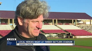 Timber Rattlers support local heroes in honor of National Police Week