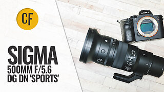 Sigma 500mm f/5.6 DG DN 'Sports' lens review