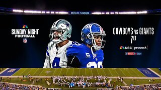 Dinner & Sunday Night Football: Cowboys @ Giants LIVE REACTION & PLAY-BY-PLAY #nflkickoff #nfceeast